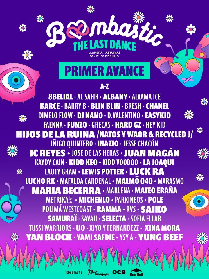 primer avance cartel boombastic festival 2026 asturias